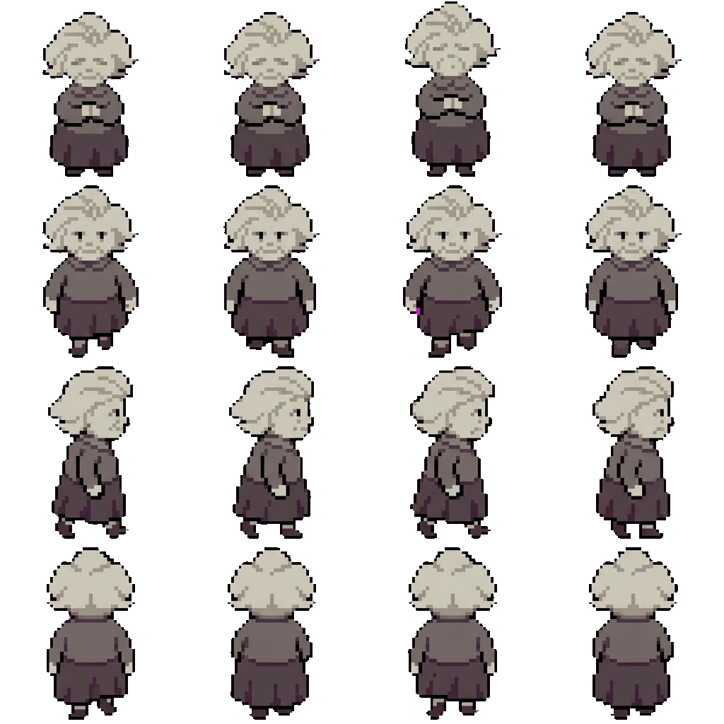 Grandma Graves movement sprite