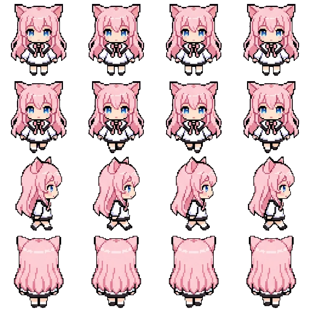 Estelle movement sprite