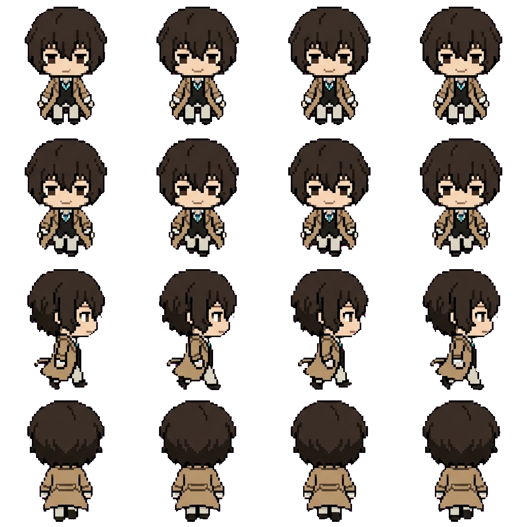 Dazai movement sprite