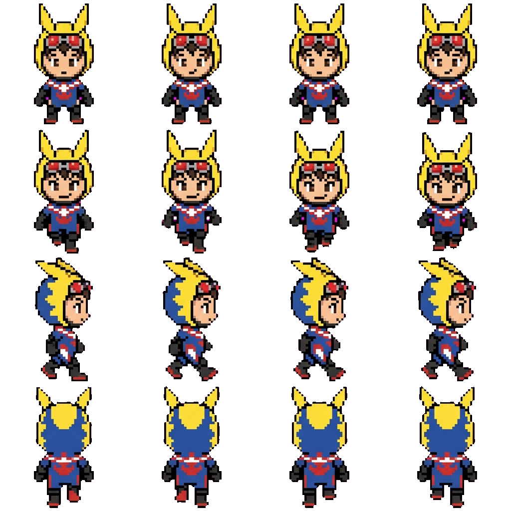 Koichi movement sprite