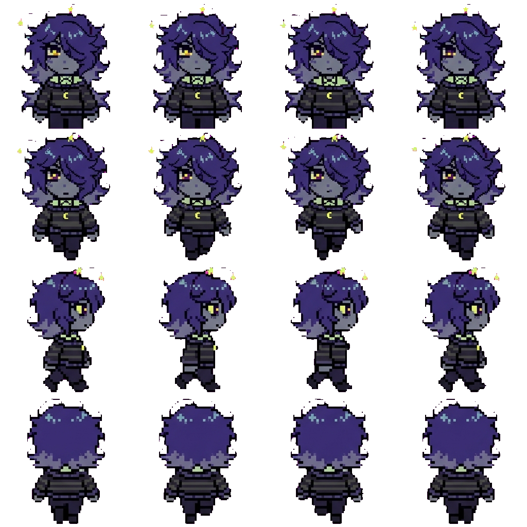 One movement sprite