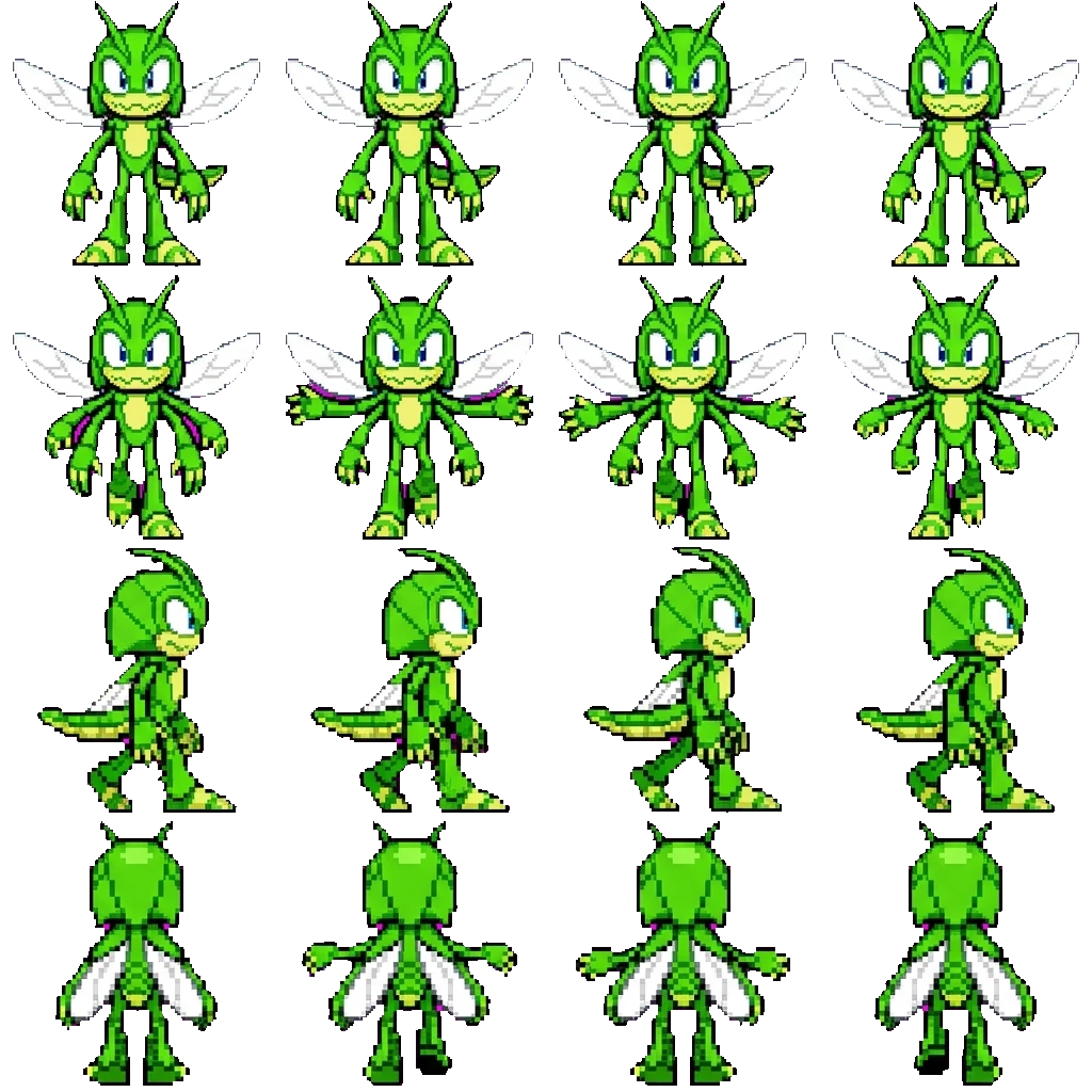Ventus The Grasshopper movement sprite