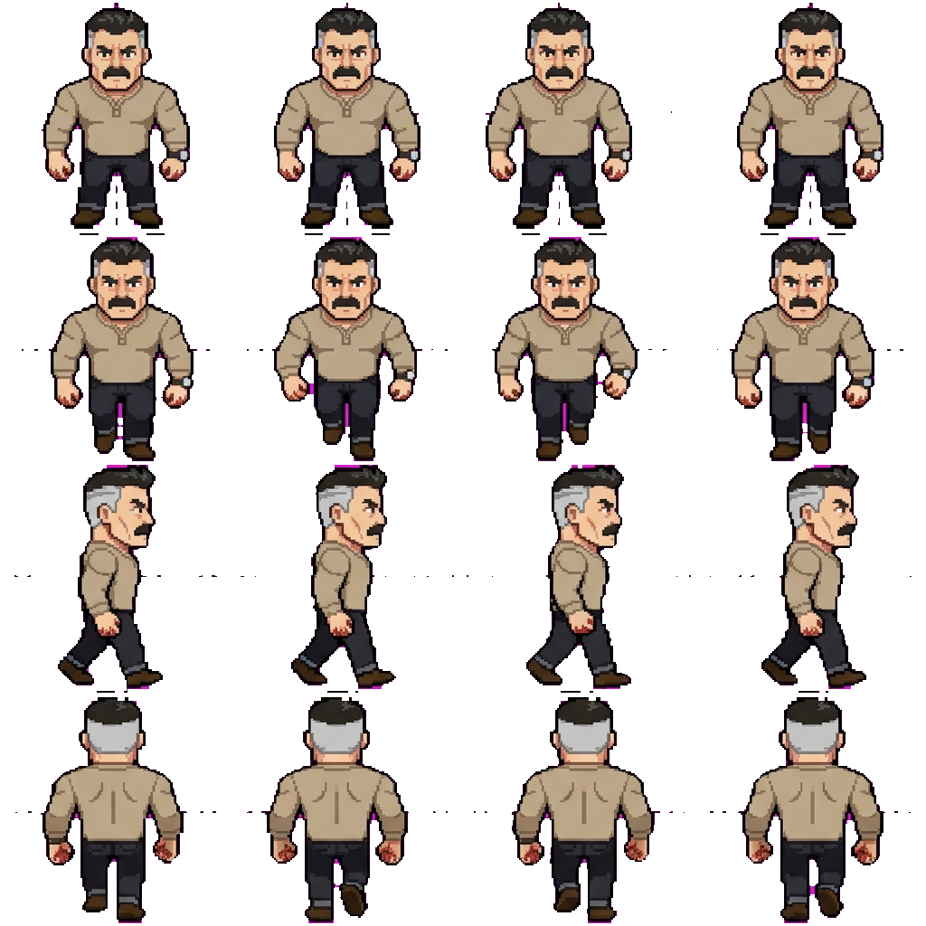 Nolan movement sprite