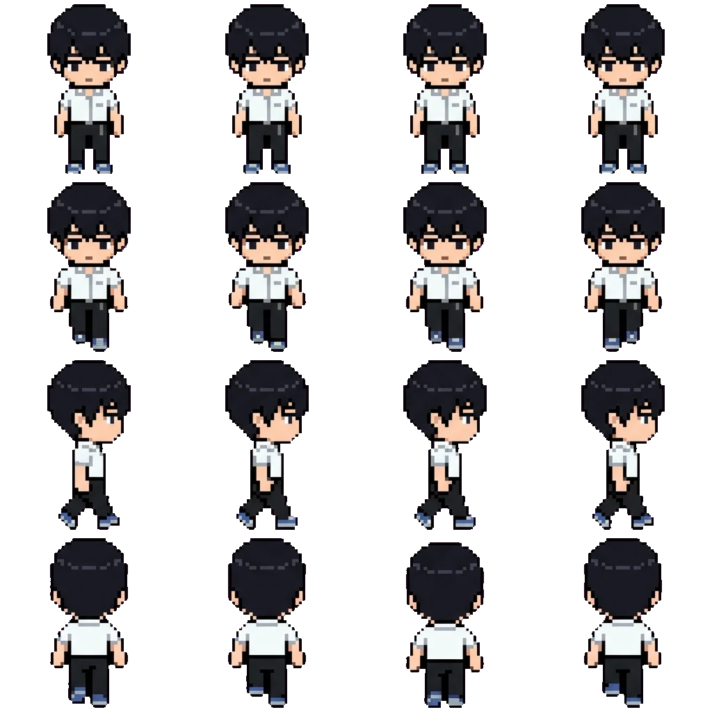 Yoshiki movement sprite