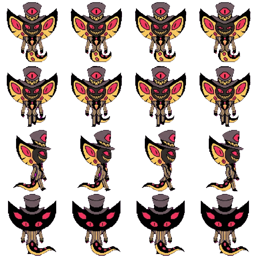 Sir pentious movement sprite