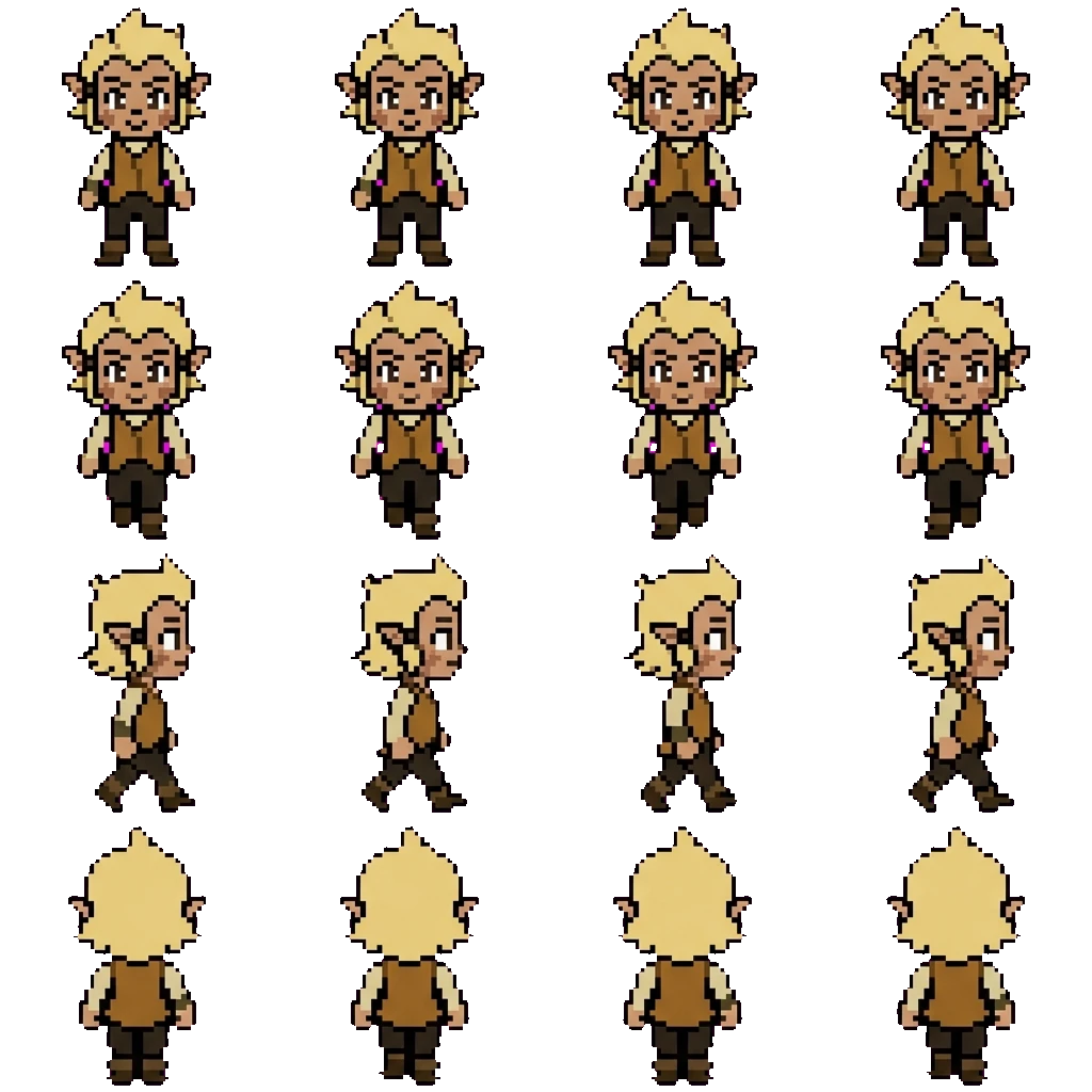 Flopin movement sprite