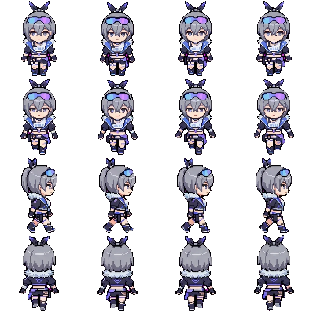 Серебряный Волк movement sprite