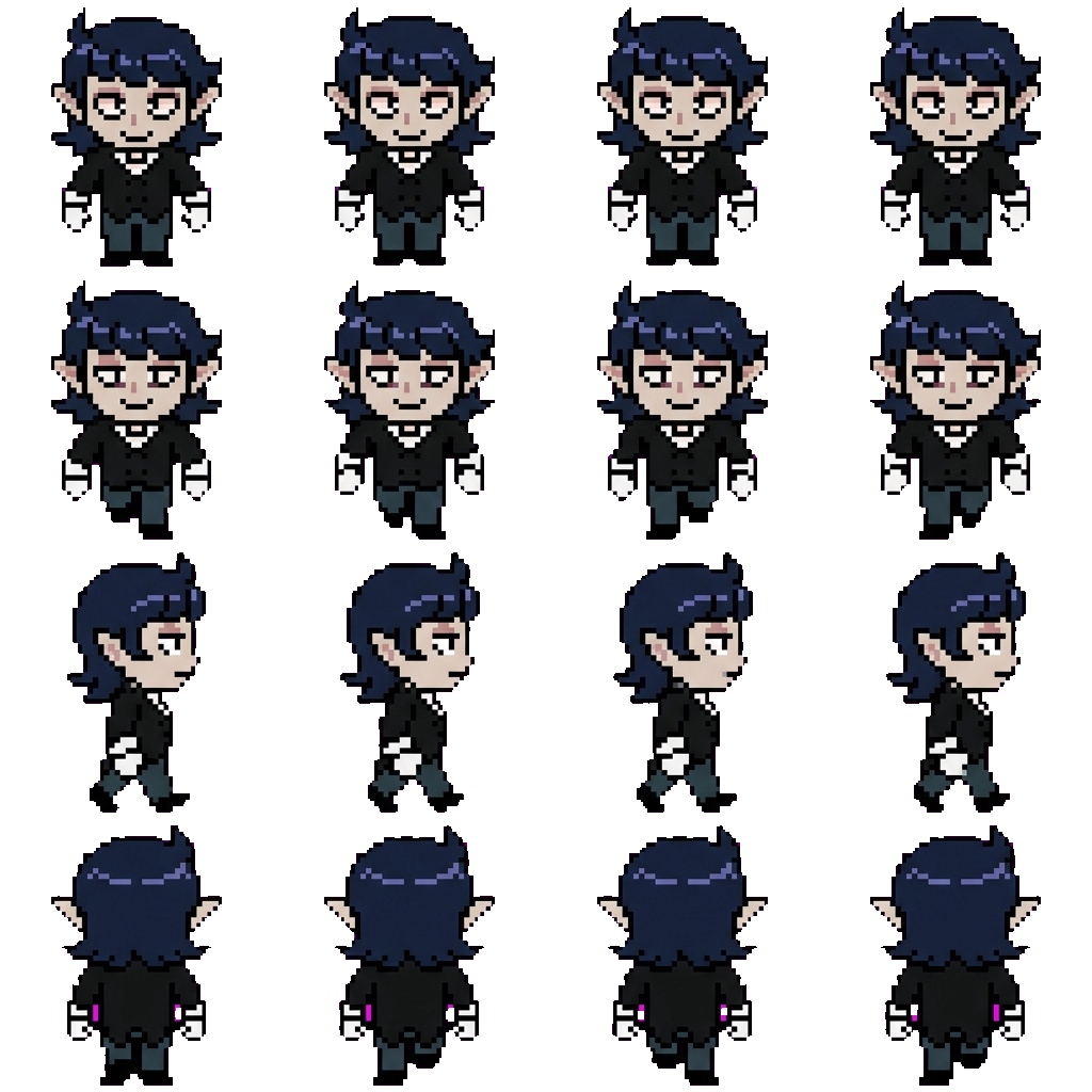 Damien Lucius Thorn movement sprite