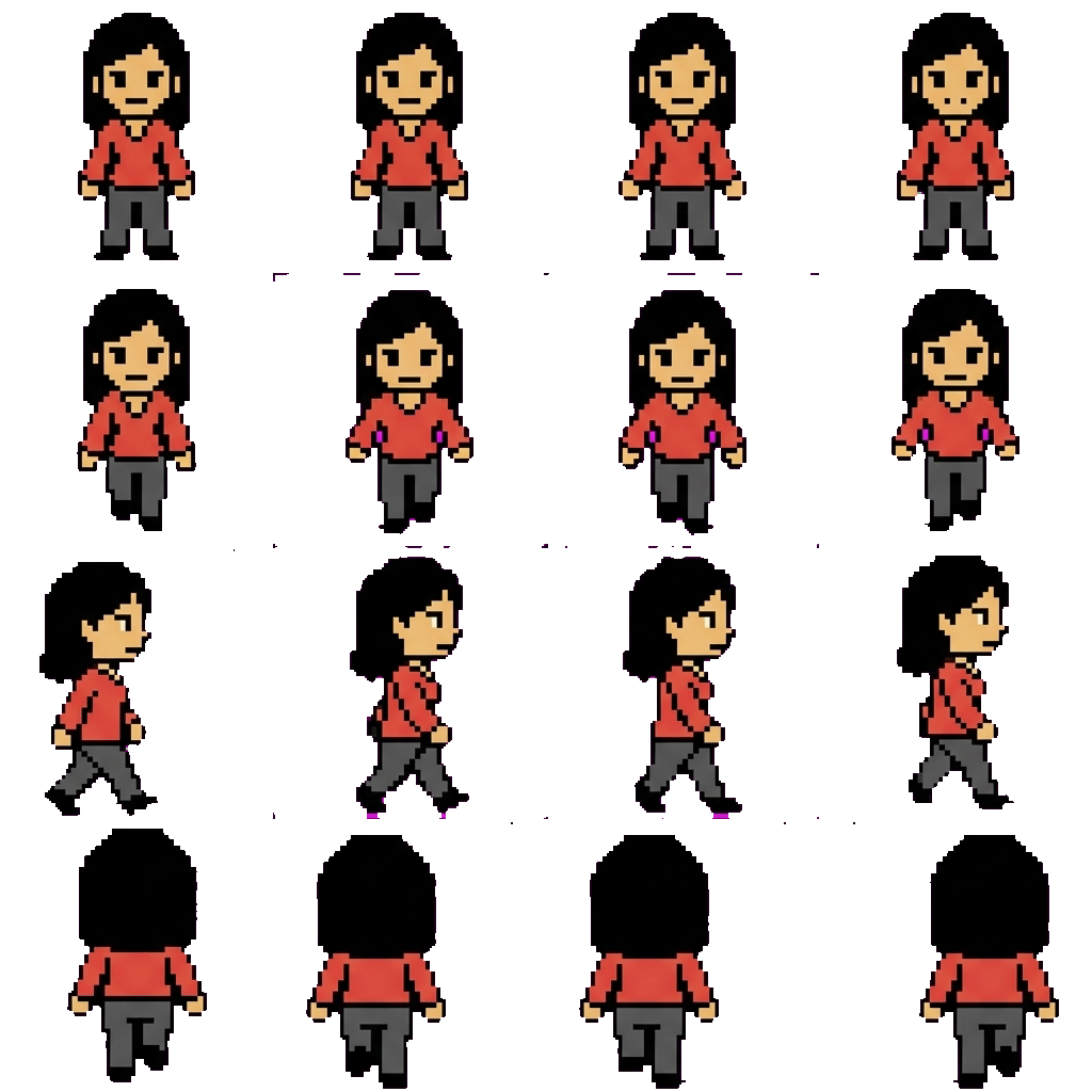 Karina movement sprite
