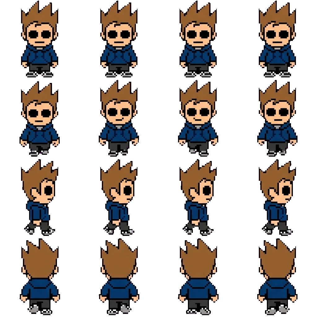 Tom Ridgewell movement sprite