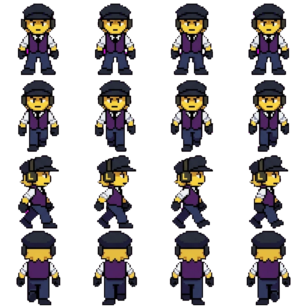 Contractee movement sprite
