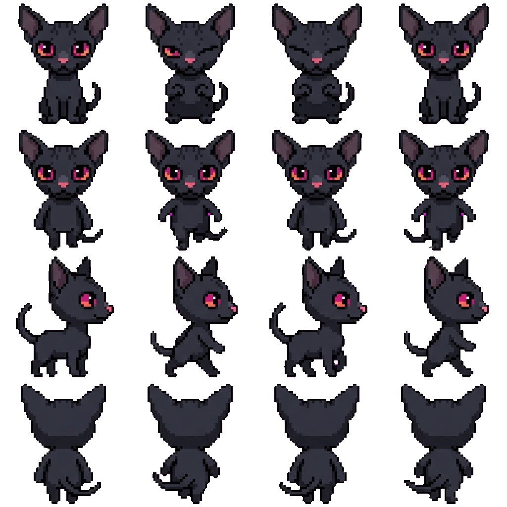 EVIL LARRY movement sprite
