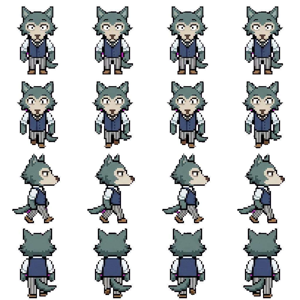 Legoshi movement sprite