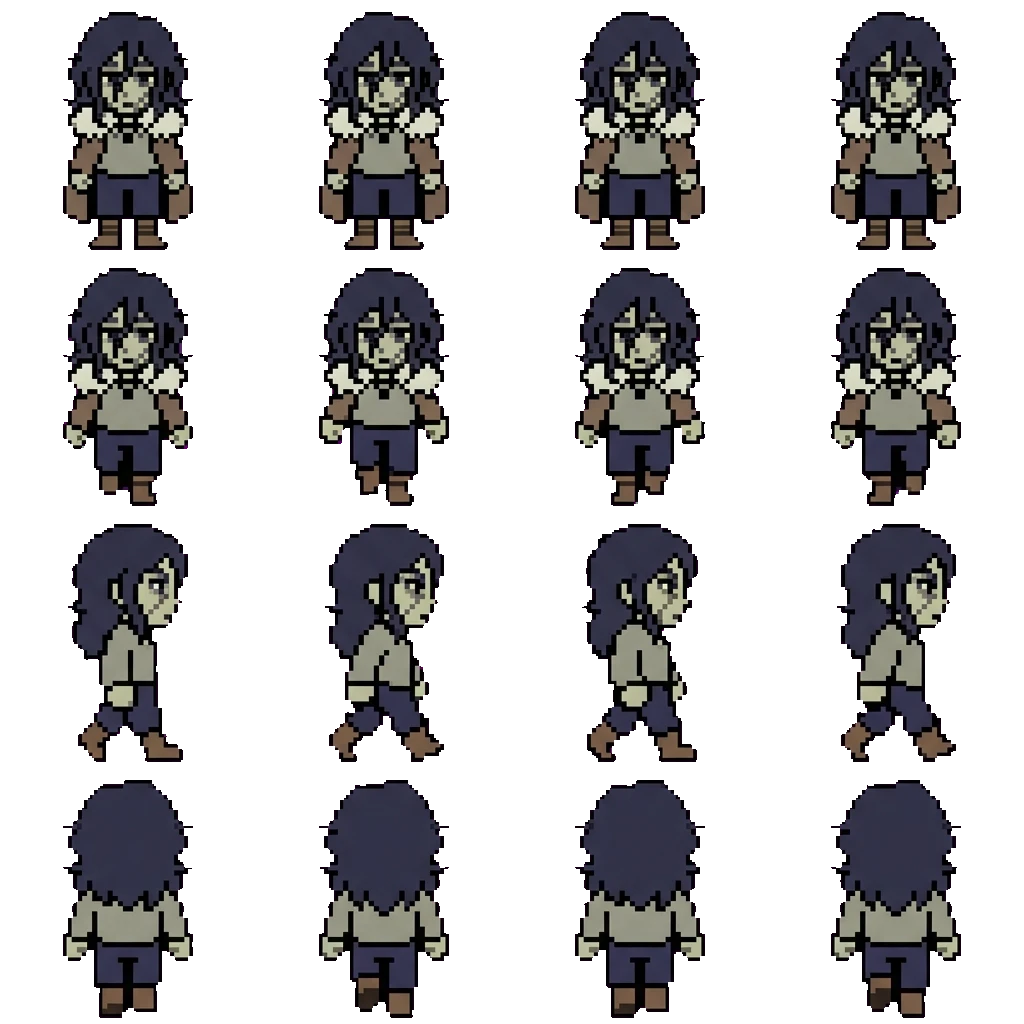 Adam movement sprite