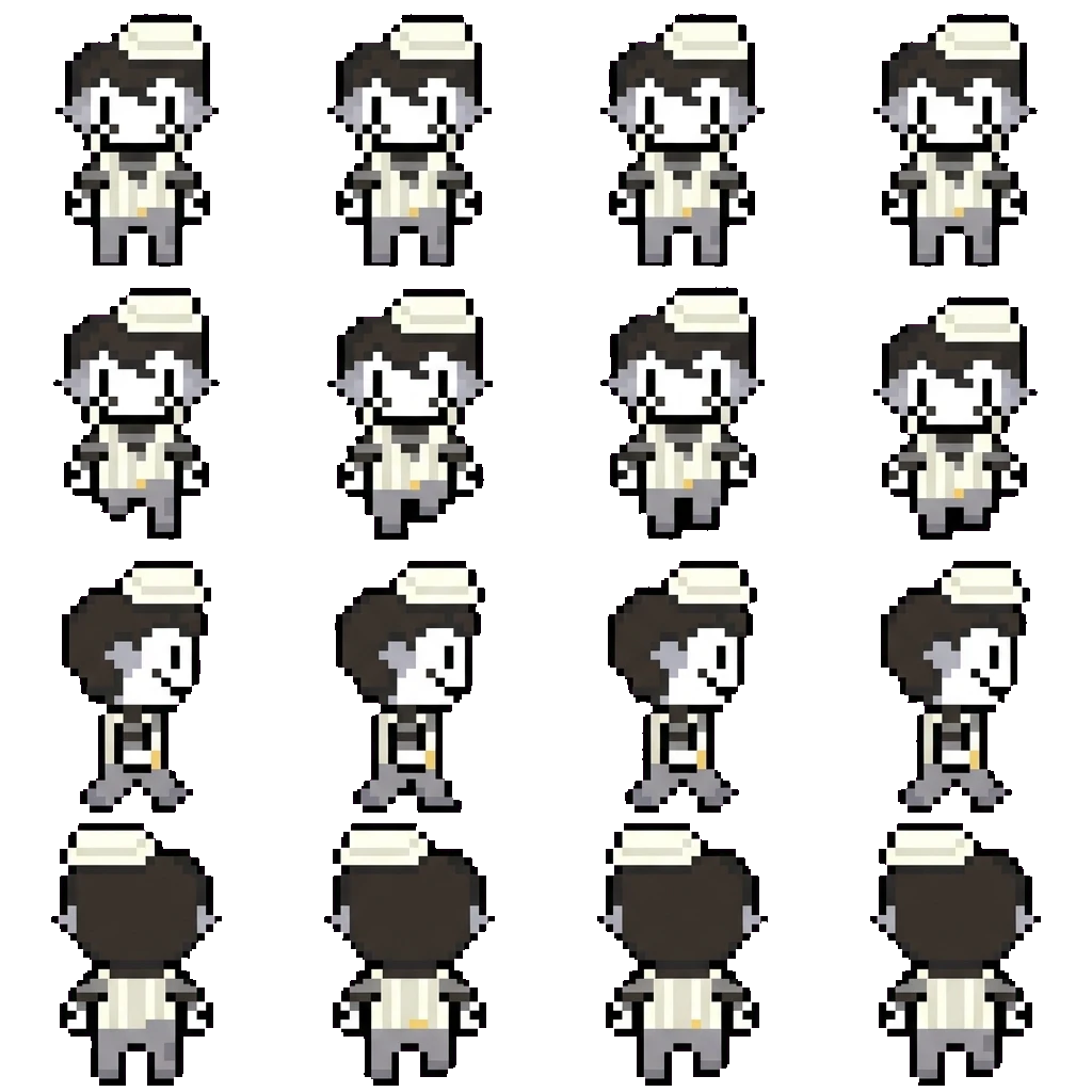 Gray movement sprite