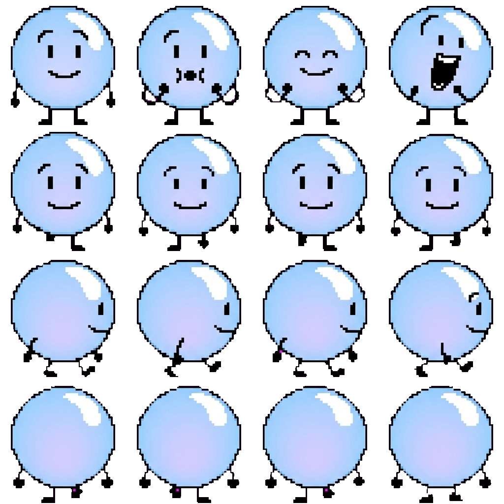 Bubble movement sprite