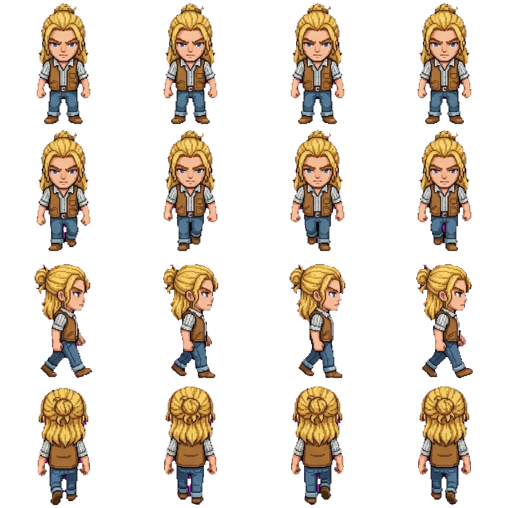 Tobin movement sprite