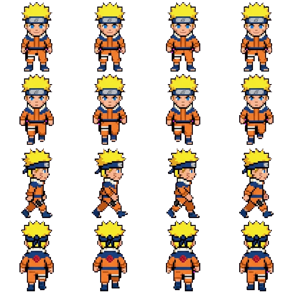 Naruto movement sprite