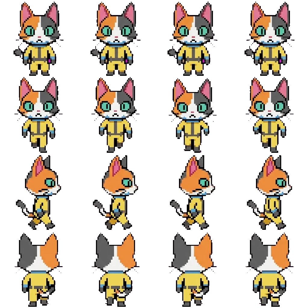 Sam movement sprite