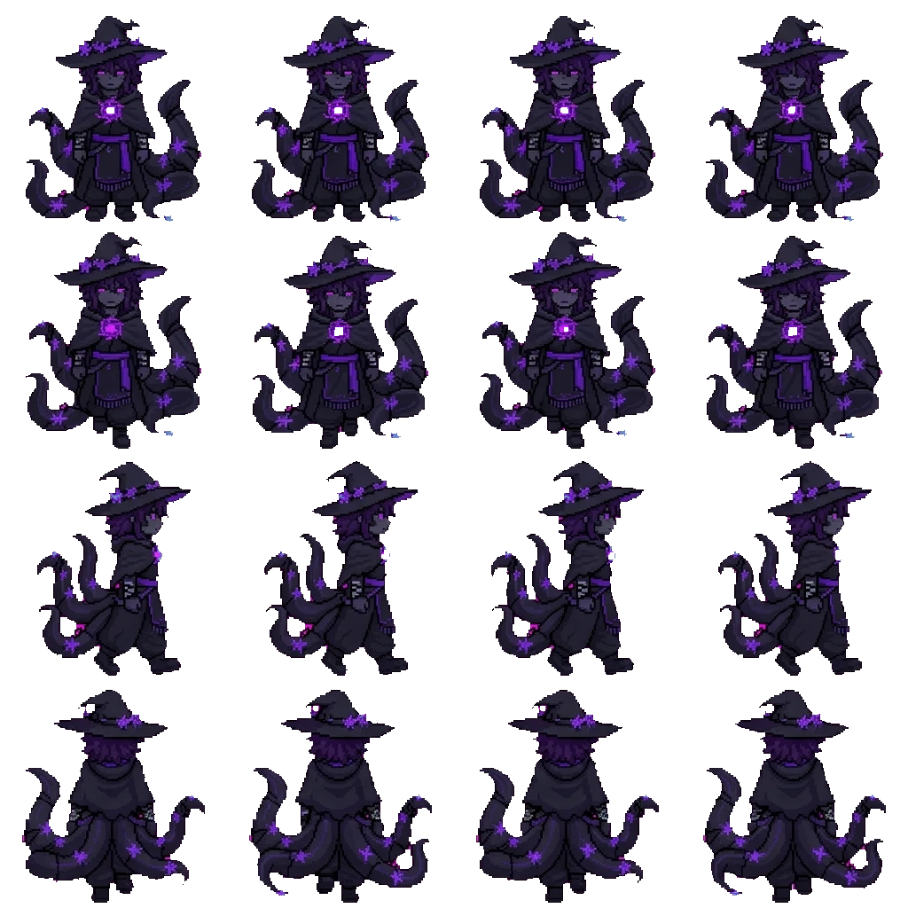 Azure movement sprite
