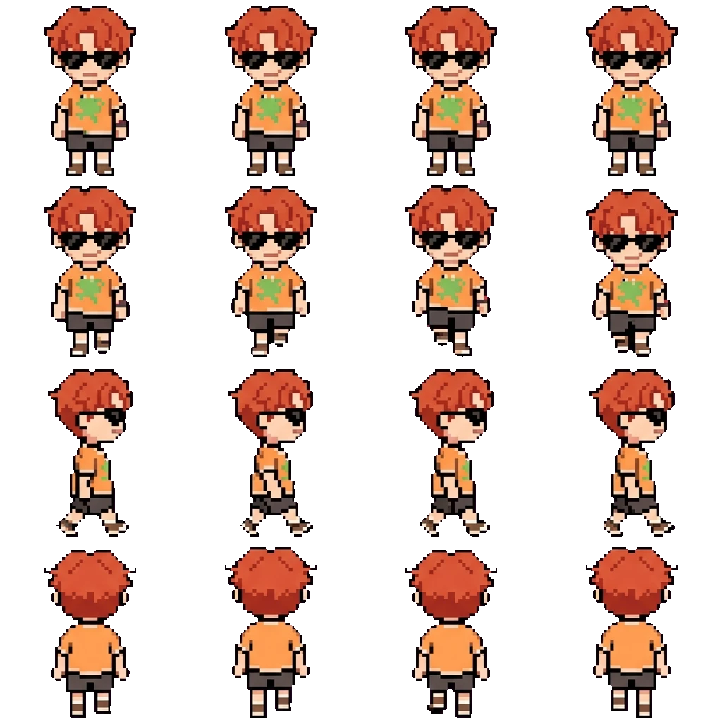 Tommy movement sprite