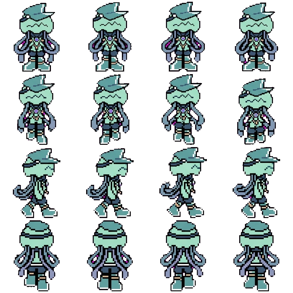 Gideya movement sprite