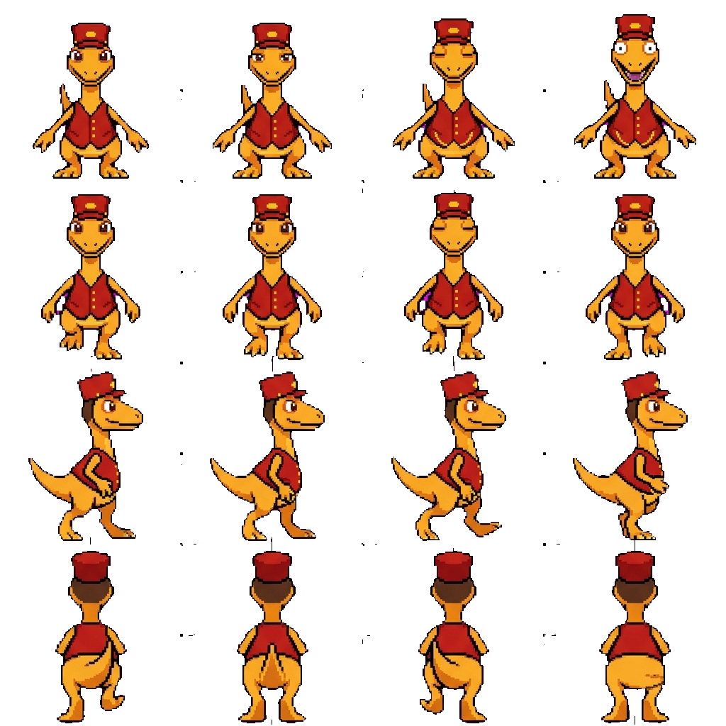 Mr. Conductor movement sprite