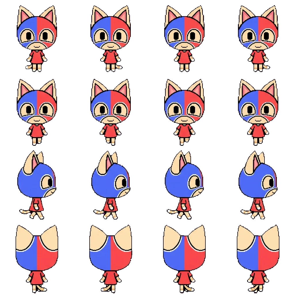 Micifuz movement sprite