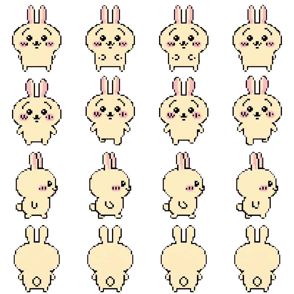 Usagi movement sprite