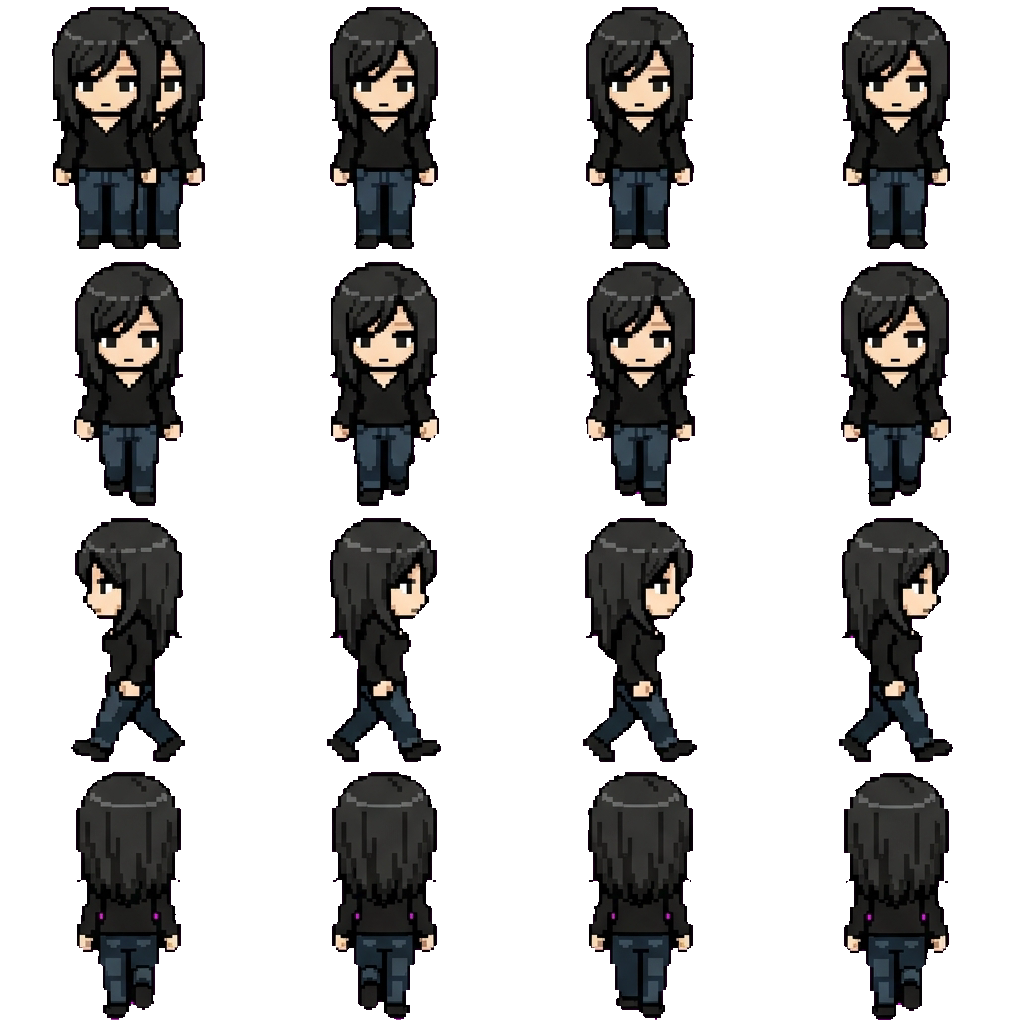 Maribel movement sprite
