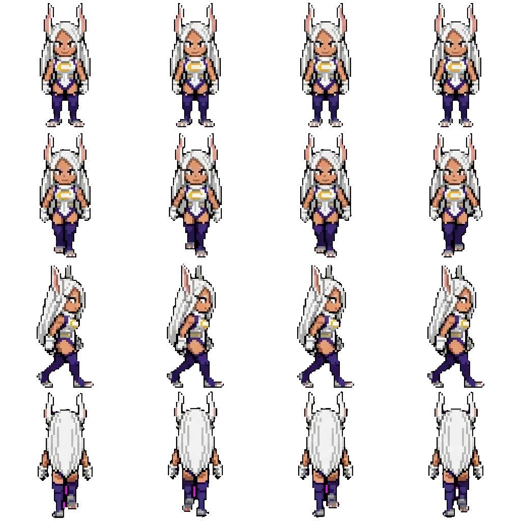 Mirko movement sprite