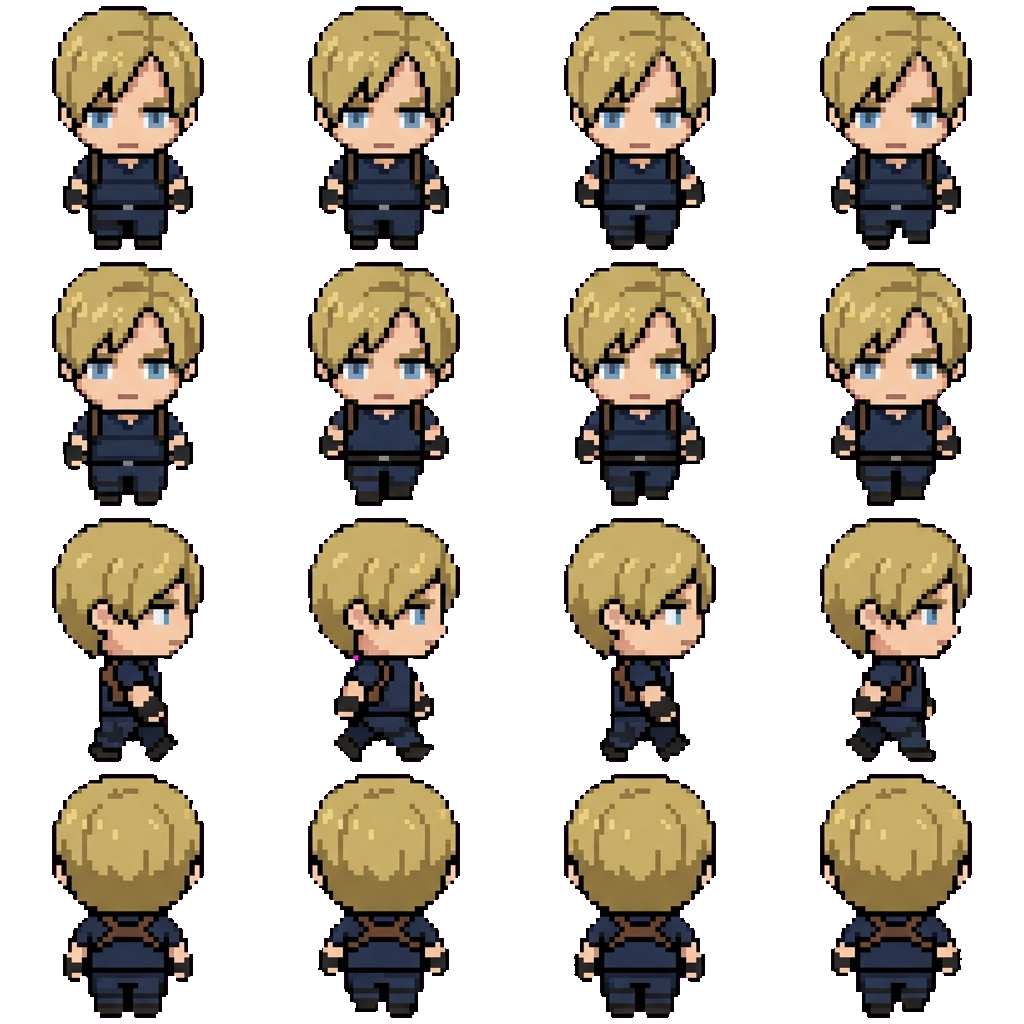 Leon movement sprite