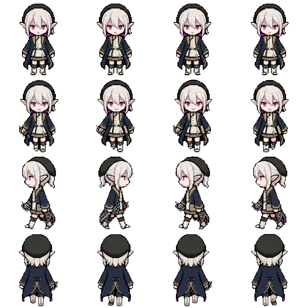 Runa movement sprite