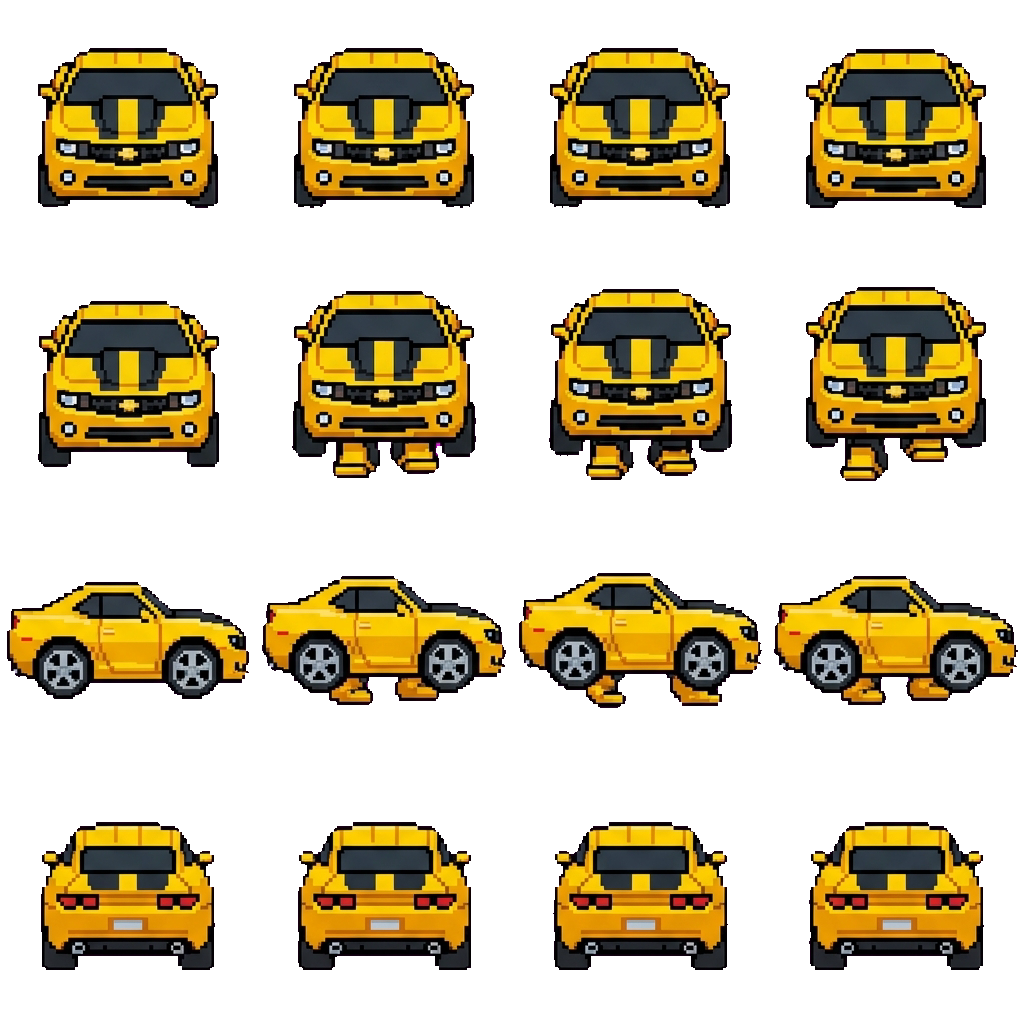 Ultimate Bumblebee movement sprite