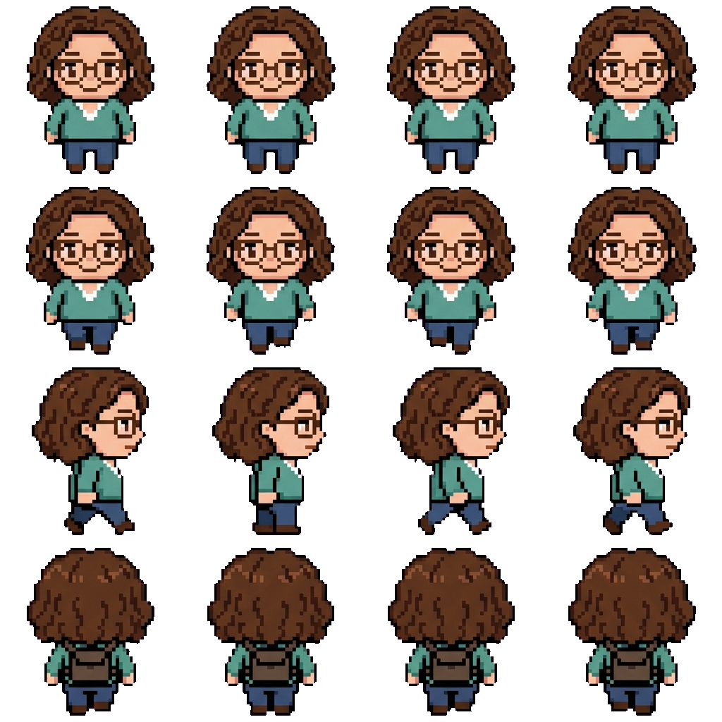 Frau Sperlich movement sprite