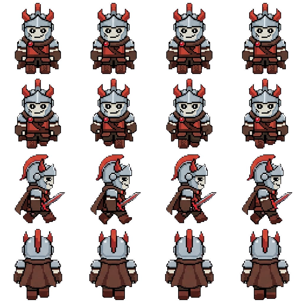 Sword movement sprite