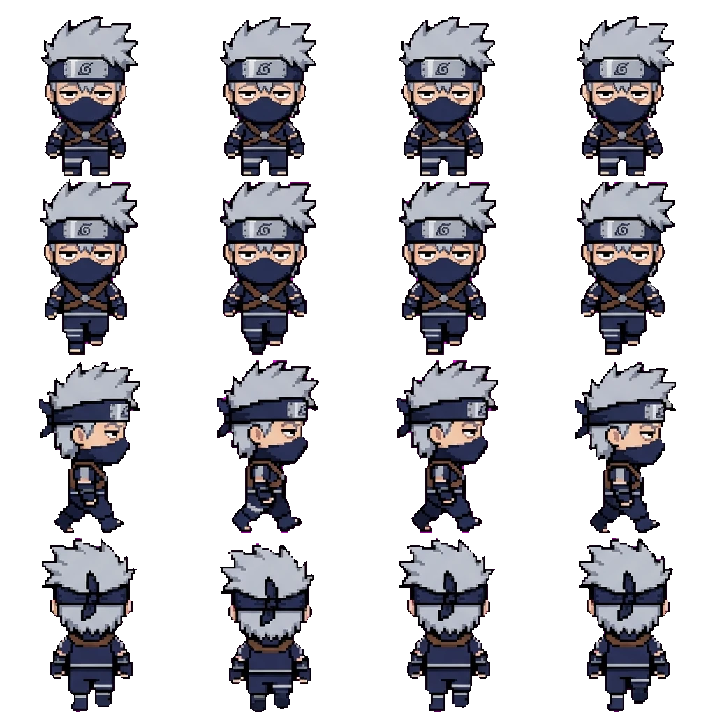 Kakashi Hatake movement sprite