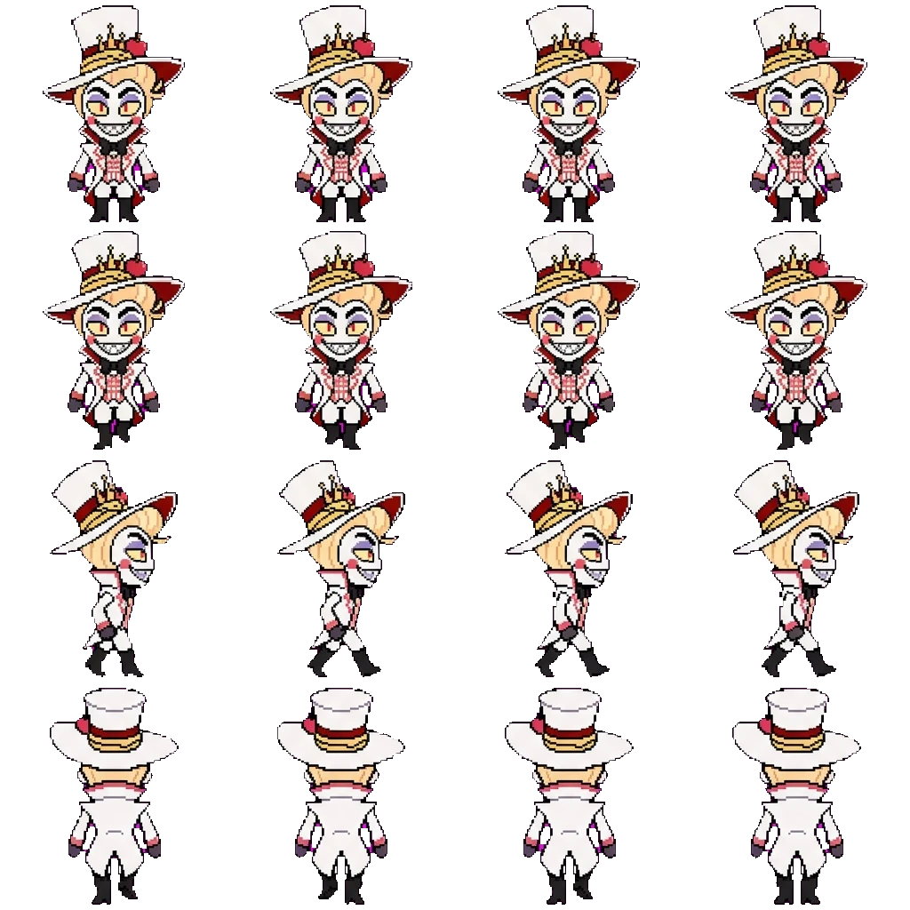 Lucifer Morningstar movement sprite