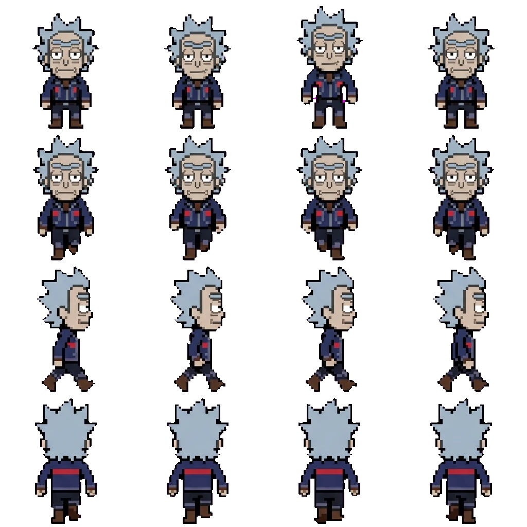 Rick Prime movement sprite