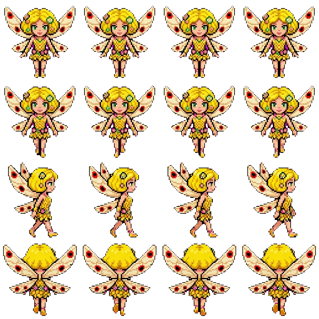 Shiva movement sprite