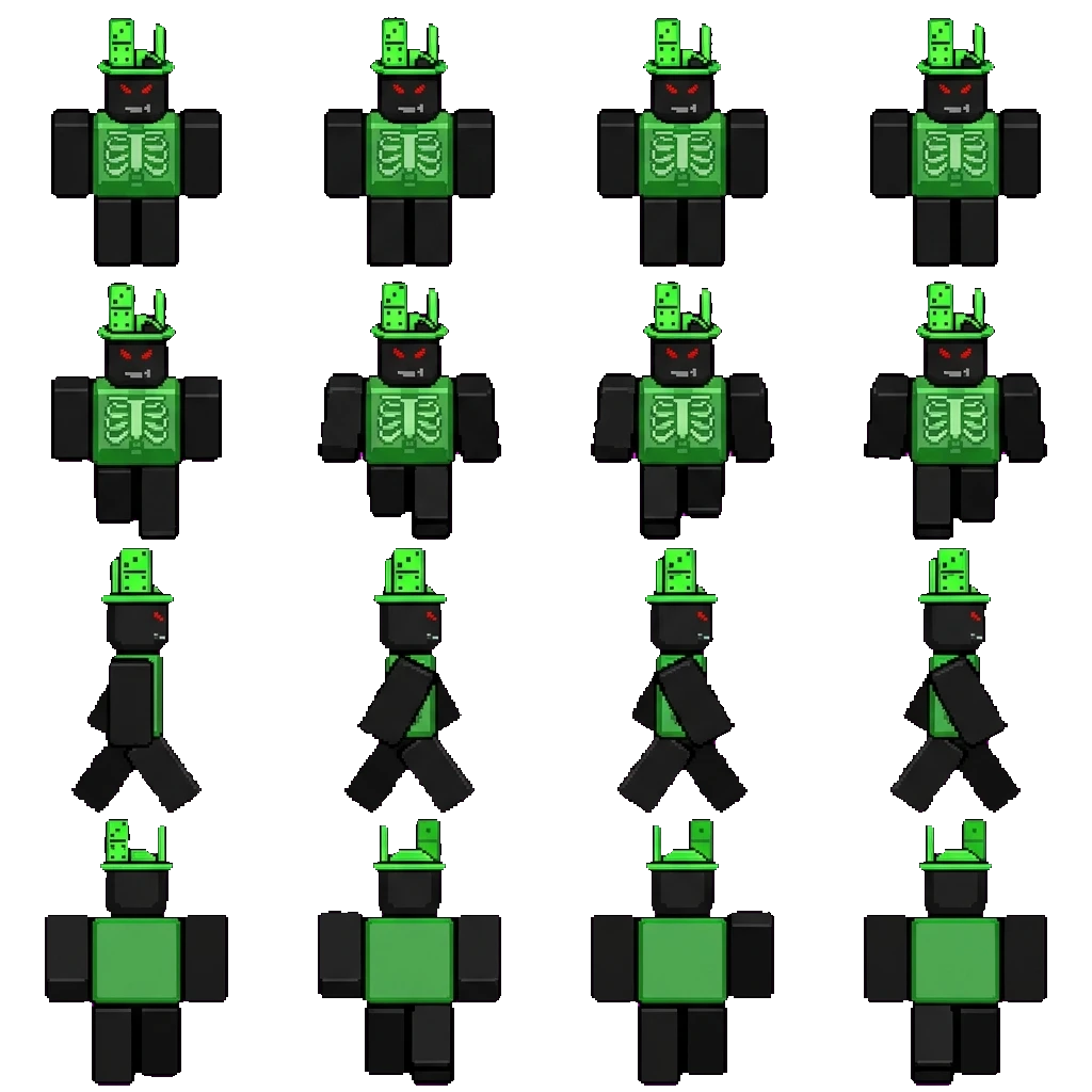 1x1x1x1 movement sprite