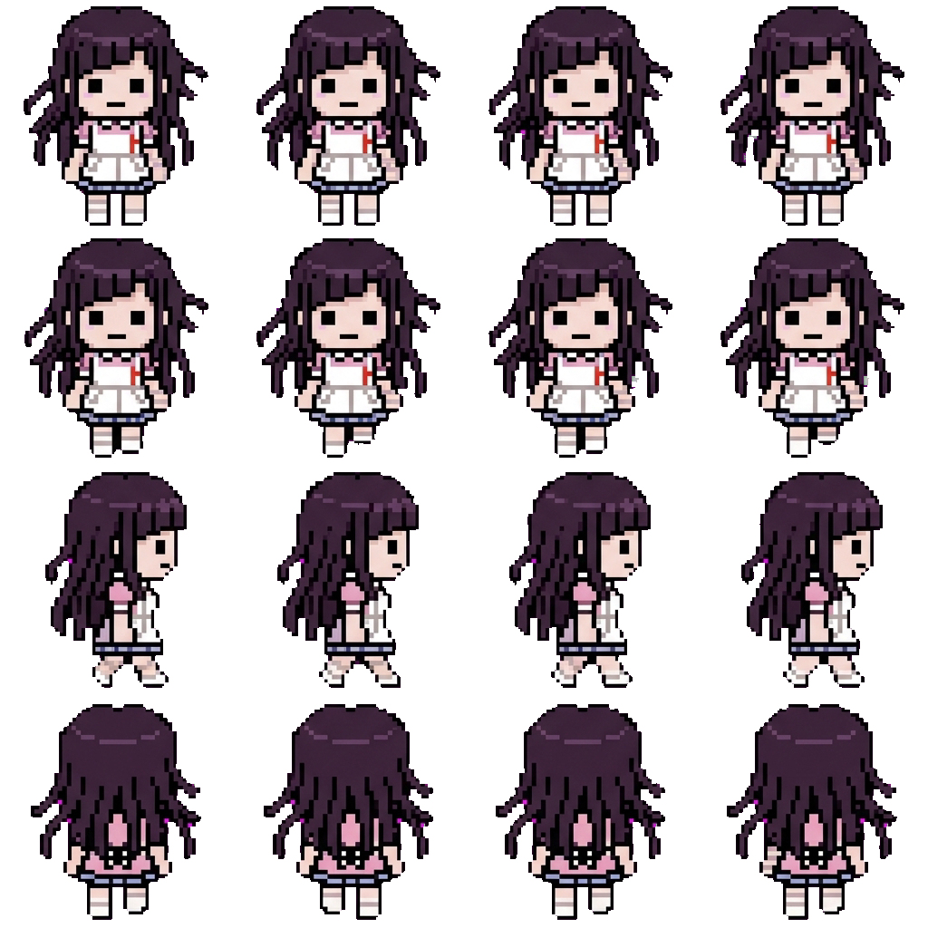 Mikan movement sprite