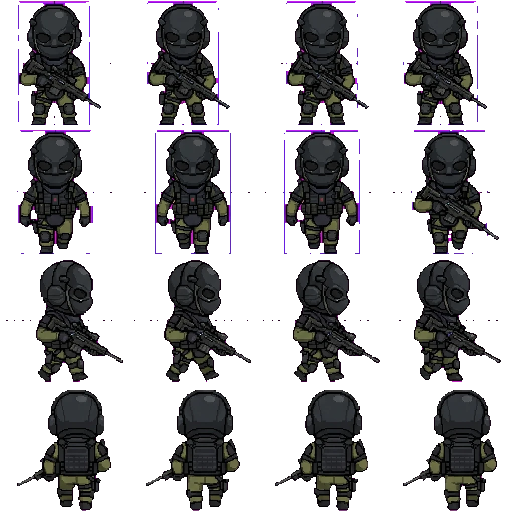 Nikto movement sprite