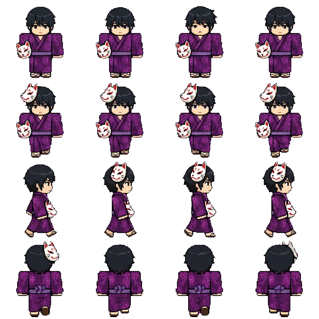 Yuta Okazawa movement sprite