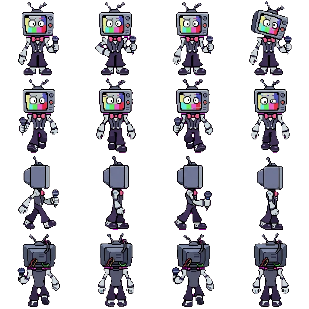 Mr Puzzles movement sprite