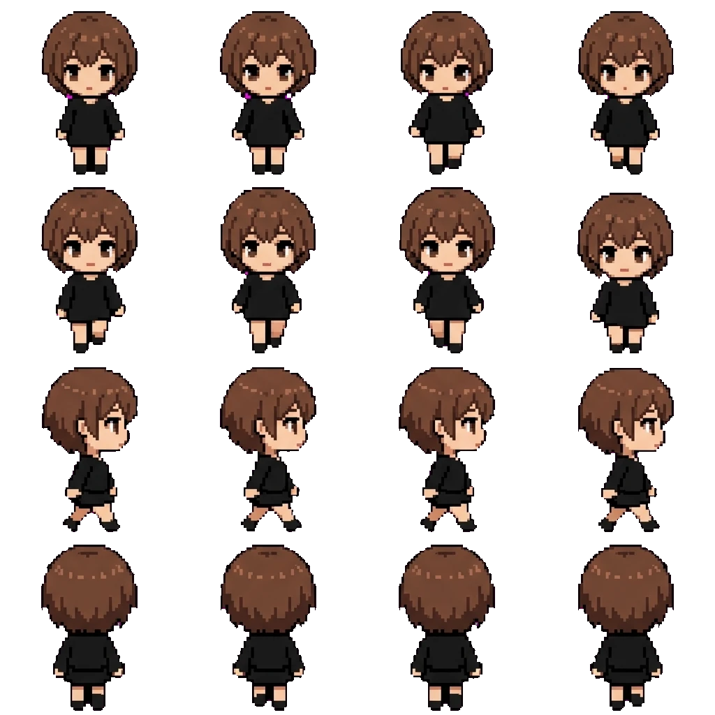 Clara movement sprite