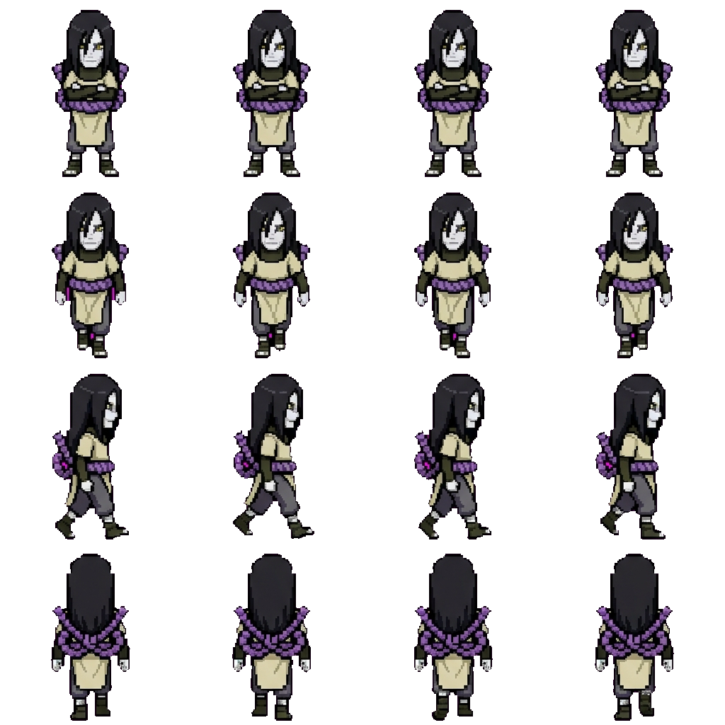 Orochimaru movement sprite