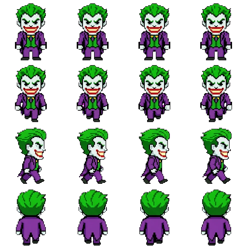 The Joker movement sprite