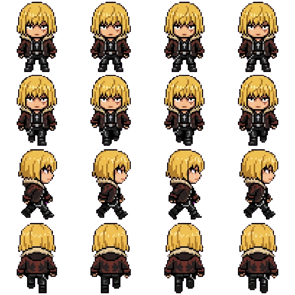 Mello movement sprite