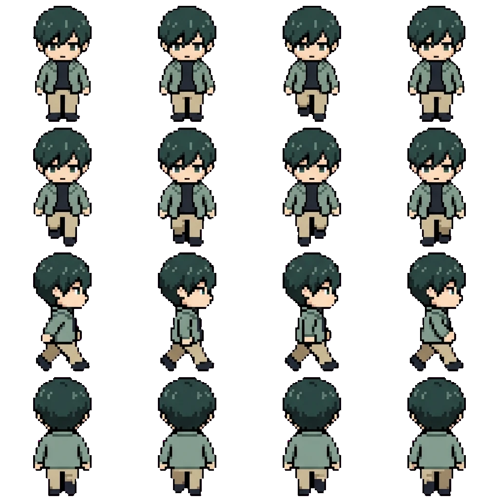 Rin movement sprite